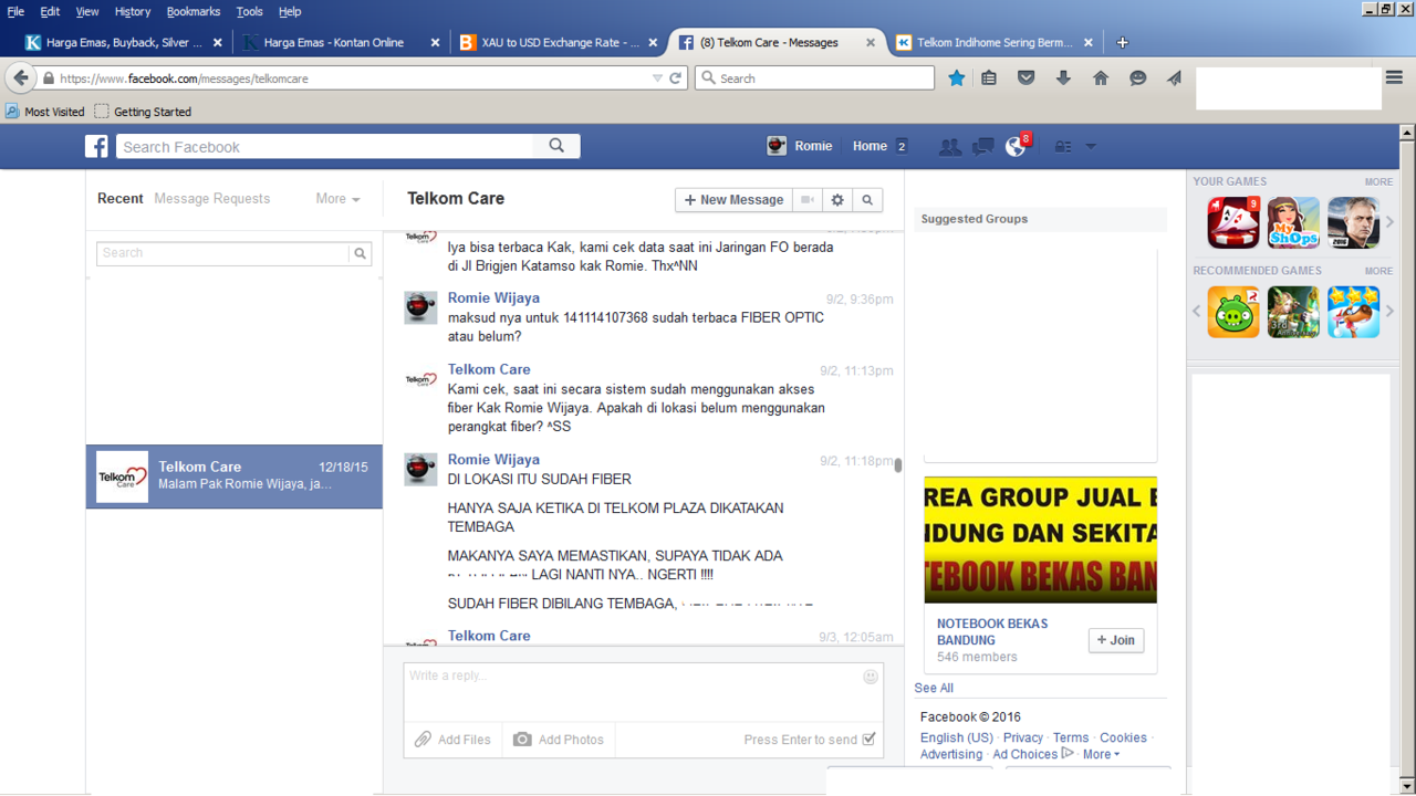 Bermasalah dengan pelayanan Telkom Speedy
