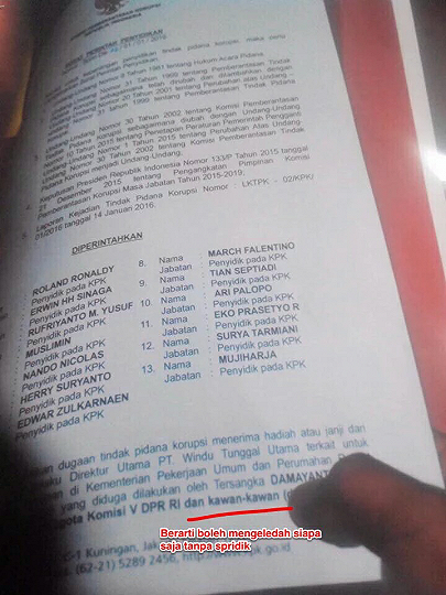 IPW: Penyidik KPK Bergaya Tjakrabirawa