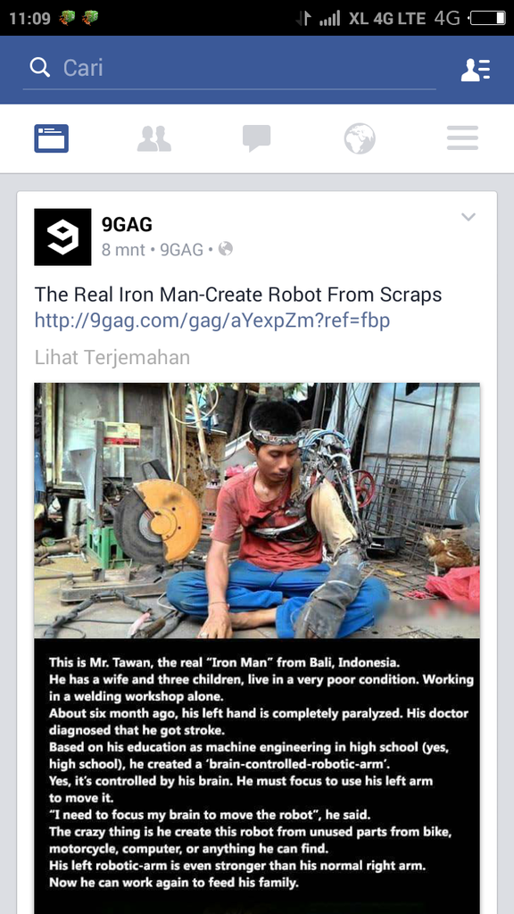 The Real Iron Man From Indonesia