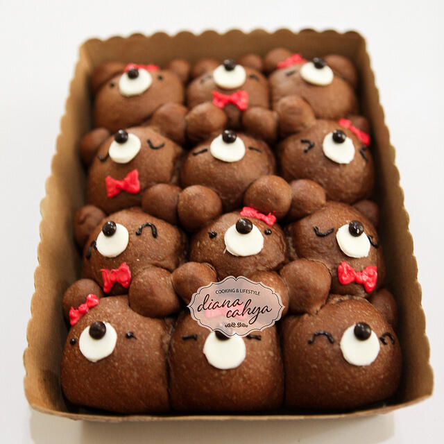 Resep & tutorial Step by Step Character Bread a.k.a ChigiriPan yang lagi Booming :D