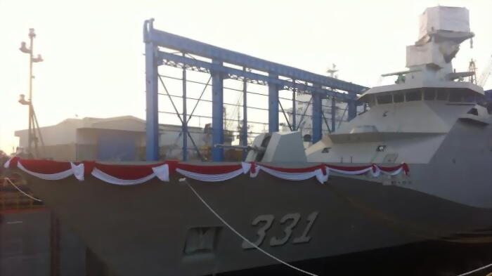 Hebat ! PT PAL Luncurkan Kapal Perang 'Perusak' Buatan Indonesia