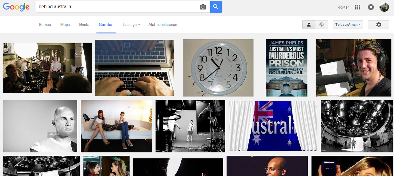 Iseng kata kunci dari &quot;behind&quot; di googling..cekidot