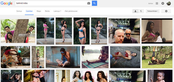 Iseng kata kunci dari &quot;behind&quot; di googling..cekidot