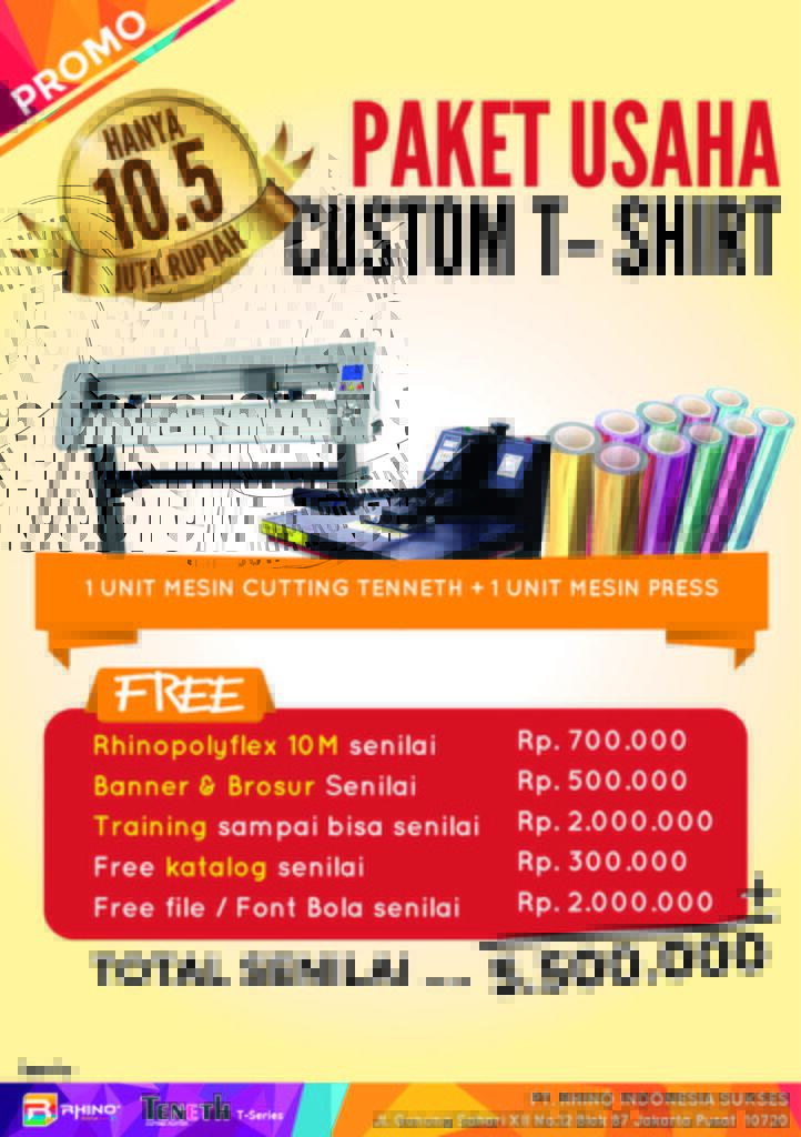 Peluang Usaha Digital Printing Berbasis Cutting