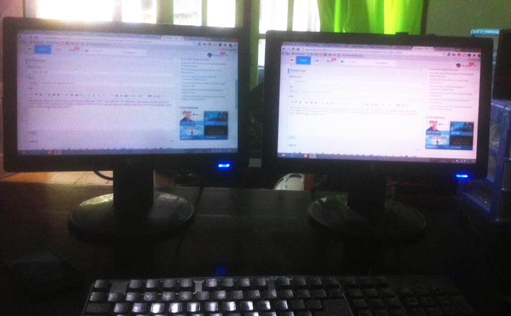 &#91;Tanya&#93; Cara Dua Monitor Satu PC