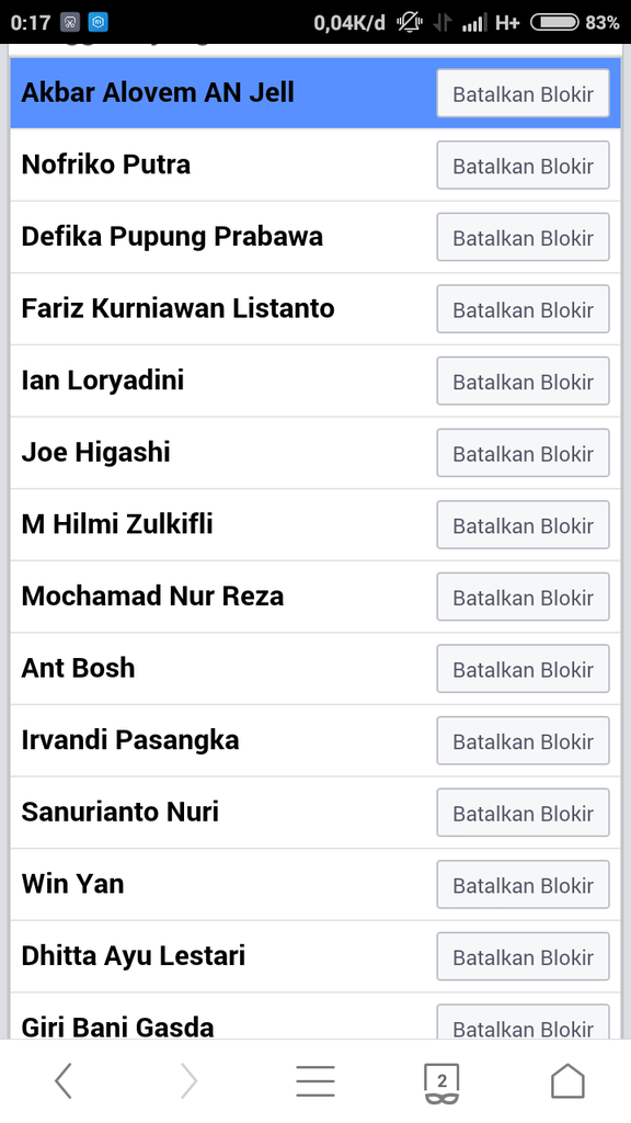 Facebook Saya Harap ada Fitur Blokir FP (Halaman) Penyebar Spam