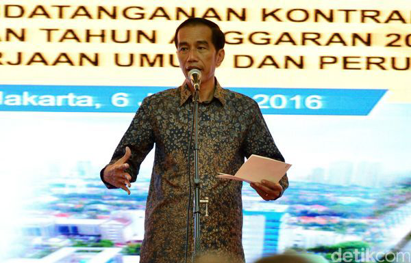 Hari ini Jokowi Jadi Saksi Tanda Tangan Kontrak Proyek Rp 2 Triliun diKemenhub..