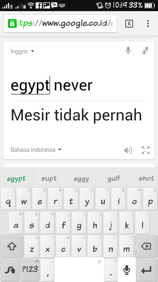 Google translate ini: &quot;Israel never attack Palestine&quot;, terus coba kebalikannya