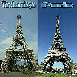 Di Tasikmalaya juga ada Menara Eiffel