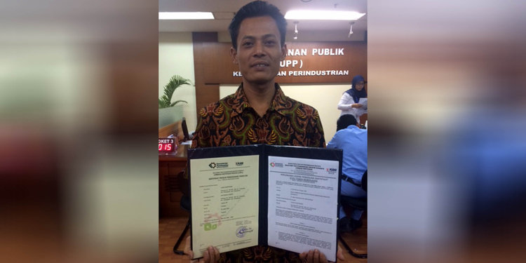 Kisah Kusrin Diapresiasi Perusahaan Elektronik Raksasa Asal Jepang