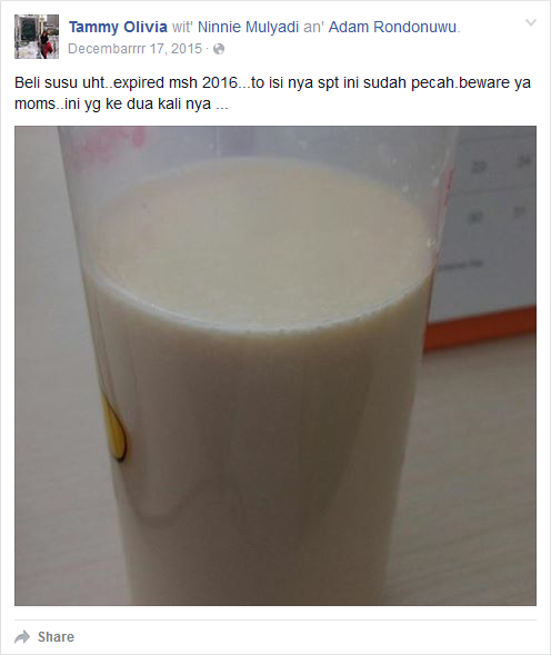Hati-hati bagi yang suka minum susu Ultra!