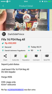 12 tahun FJB akhirnya kena tipu juga sama DarkSidePrince!