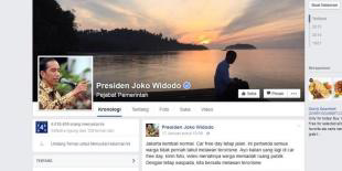 ulululuuu... Jokowi Masuk 4 Besar Pemimpin di dunia yg Miliki Byk Pengikut di FB..