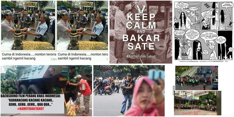 Cuma di Indonesia, serangan Teroris malah jadi guyonan..!!