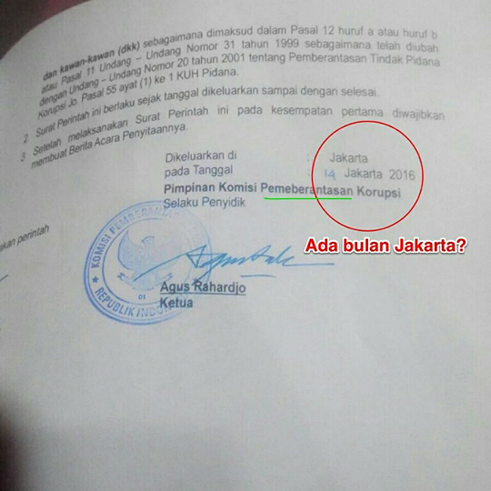 PENGGELEDAHAN OLEH KPK DINILAI BERLEBIHAN
