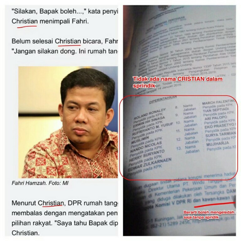 PENGGELEDAHAN OLEH KPK DINILAI BERLEBIHAN