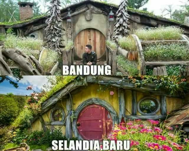 Gara-gara tempat ini. kita tidak perlu KELILING DUNIA