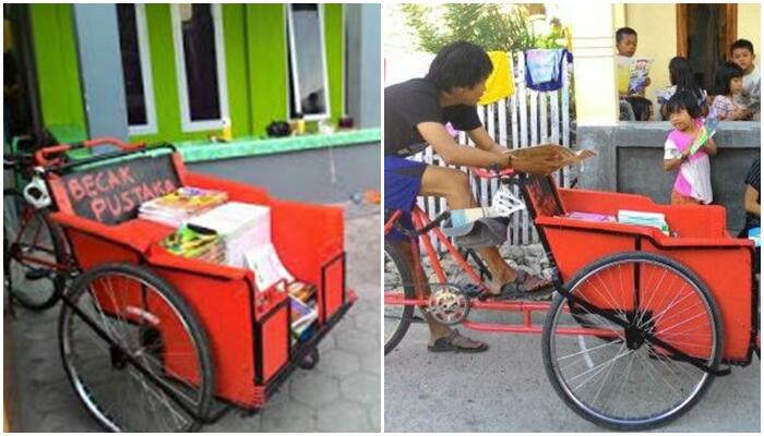 Perpustakaan unik ini hanya ada di indonesia loh!