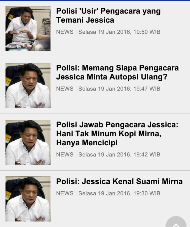 UPDATE KASUS WAYAN MIRNA SALIHIN