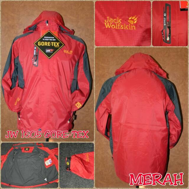 Jaket Gunung Outdoor Waterproof |TNF North Face JWS Jackwolfskin Nike Adidas