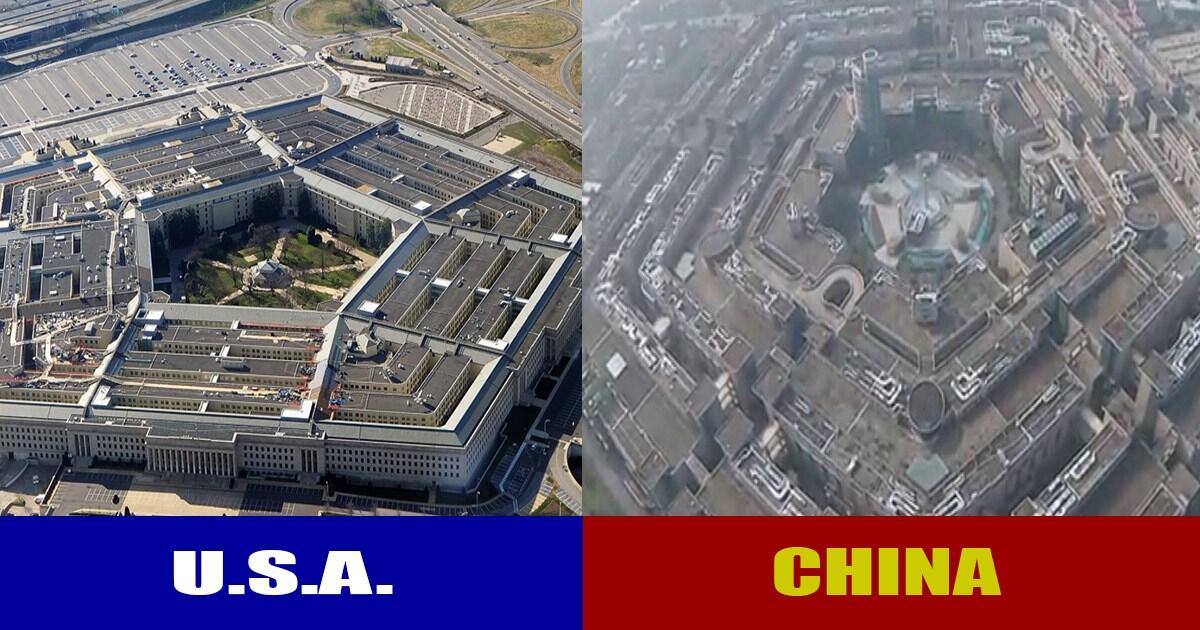 China Membangun Sebuah Mall yang Terlihat Mirip Sekali dengan Pentagon