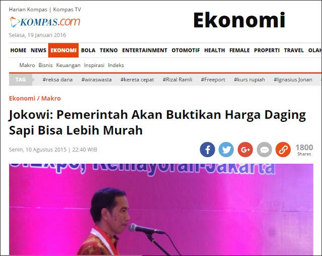 Janji Harga Sapi Murah, Malah Dikenakan Pajak Tambahan Hingga Pedagang Mogok