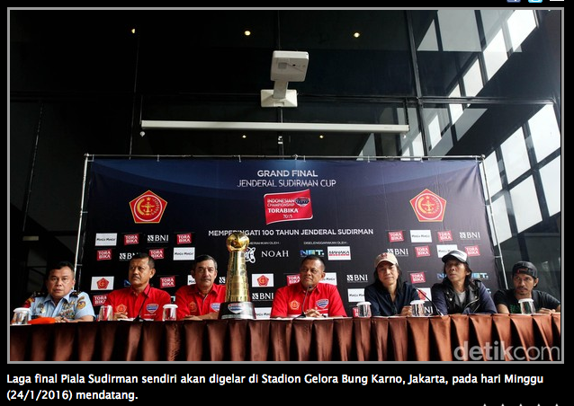 &#91;HOREEEE&#93; Slank Akan Meriahkan Final Piala Jenderal Sudirman