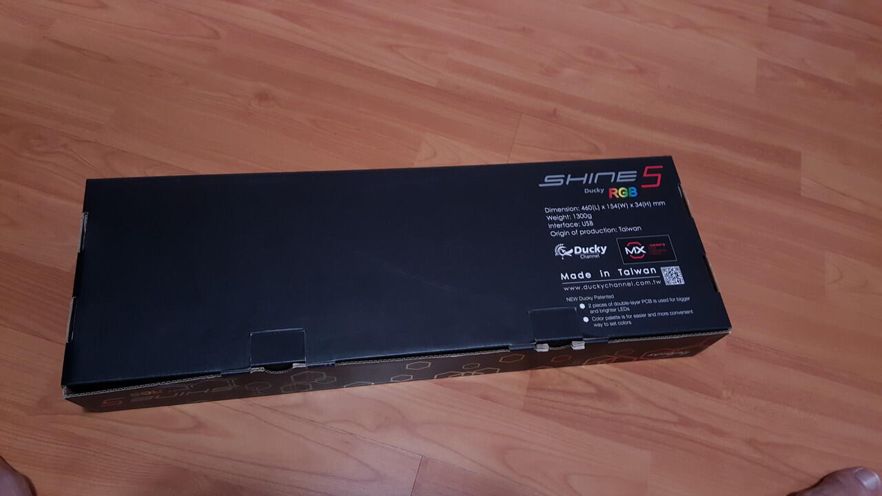 &#91;KEYBOARD&#93; DUCKY SHINE 5 RGB