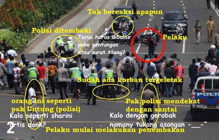 30 Detik Tragedi Penembakan Sarinah, Situs Berita Malah GaK Tau Diri Berkomentar