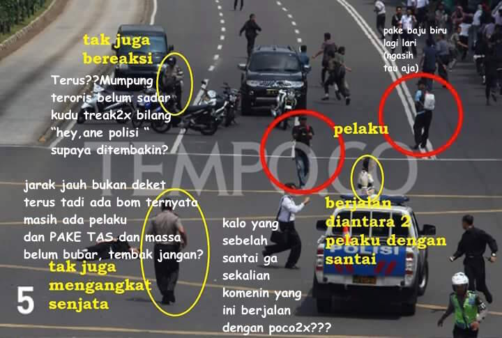 30 Detik Tragedi Penembakan Sarinah, Situs Berita Malah GaK Tau Diri Berkomentar
