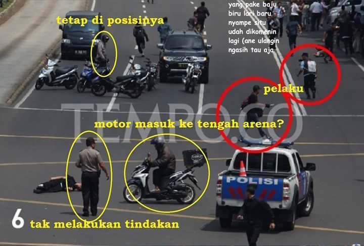 30 Detik Tragedi Penembakan Sarinah, Situs Berita Malah GaK Tau Diri Berkomentar