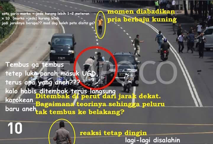 30 Detik Tragedi Penembakan Sarinah, Situs Berita Malah GaK Tau Diri Berkomentar