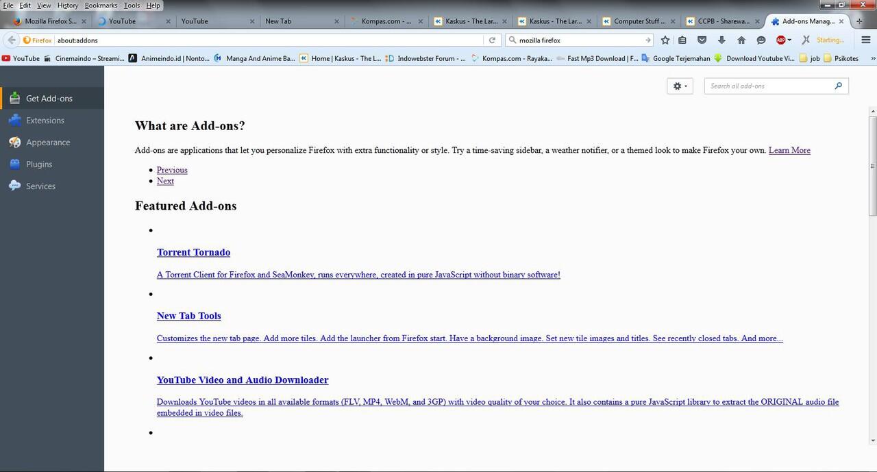 HELP Mozila firefox