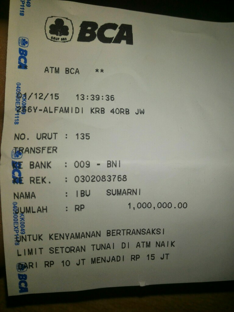 Penipuan oleh kaskuser id am. shop