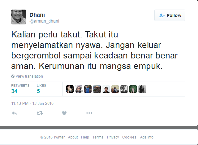 7 HAL UNIK YANG PATUT AGAN & AGANWATI TONTON DI SAAT KEJADIAN TEROR BOM DI JAKARTA