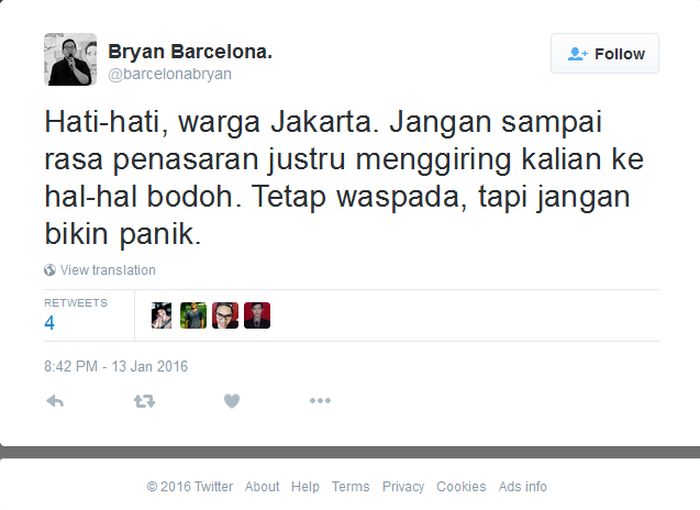 7 HAL UNIK YANG PATUT AGAN & AGANWATI TONTON DI SAAT KEJADIAN TEROR BOM DI JAKARTA