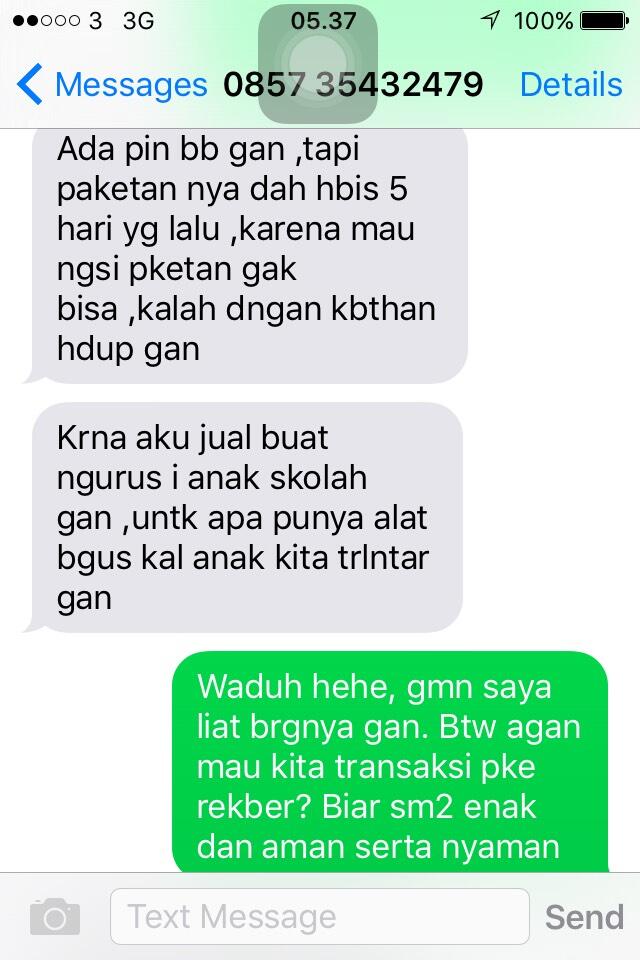 Lagi dan Lagi transaksi terindikasi penipuan via OLX