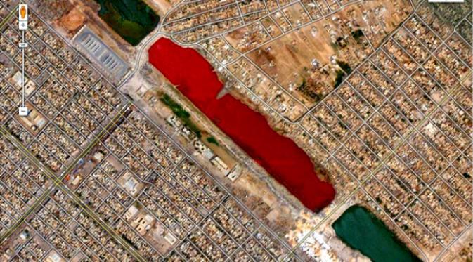 (pic) 13 Penampakan Paling Aneh Dari Google Earth