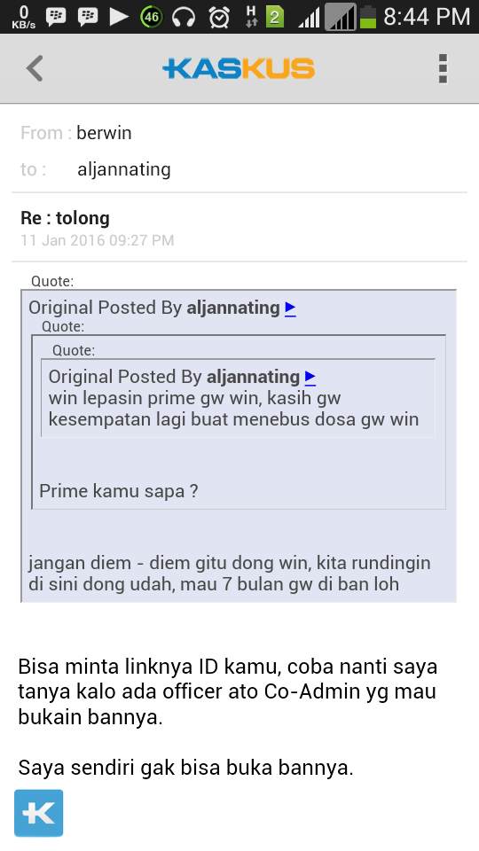 modurator yang tidak dapat membuka band