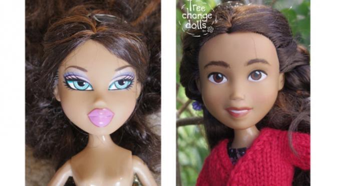Begini Jika Boneka Barbie Tampil Polos Tanpa Make Up