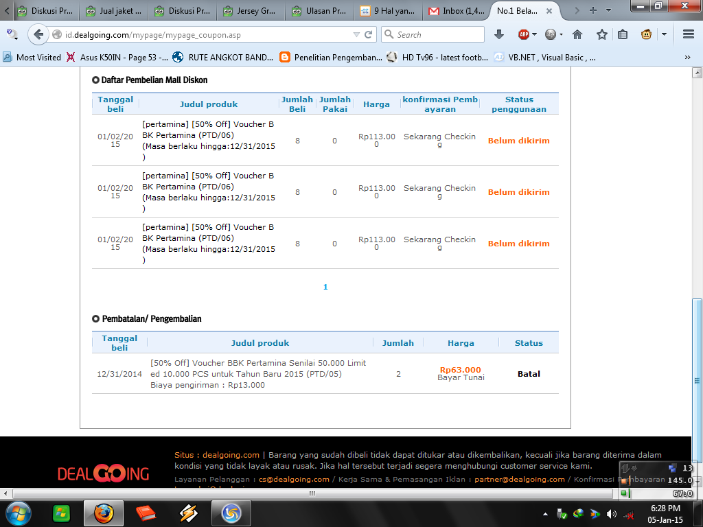 #HELP DEALGOING - Adakah adari agan2 yang sudah menerima refund dari Dealgoing?