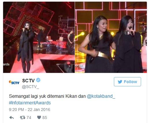 Tantri Cuti, Kikan Vokalis Kotak Sementara