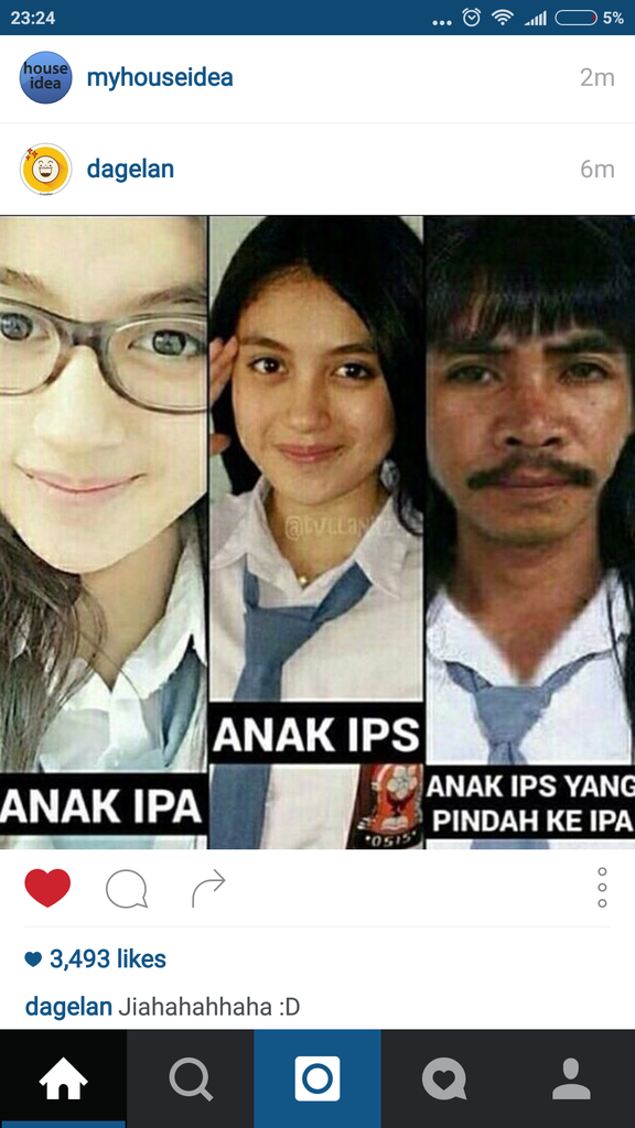 Hatabomba masuk instagram bro