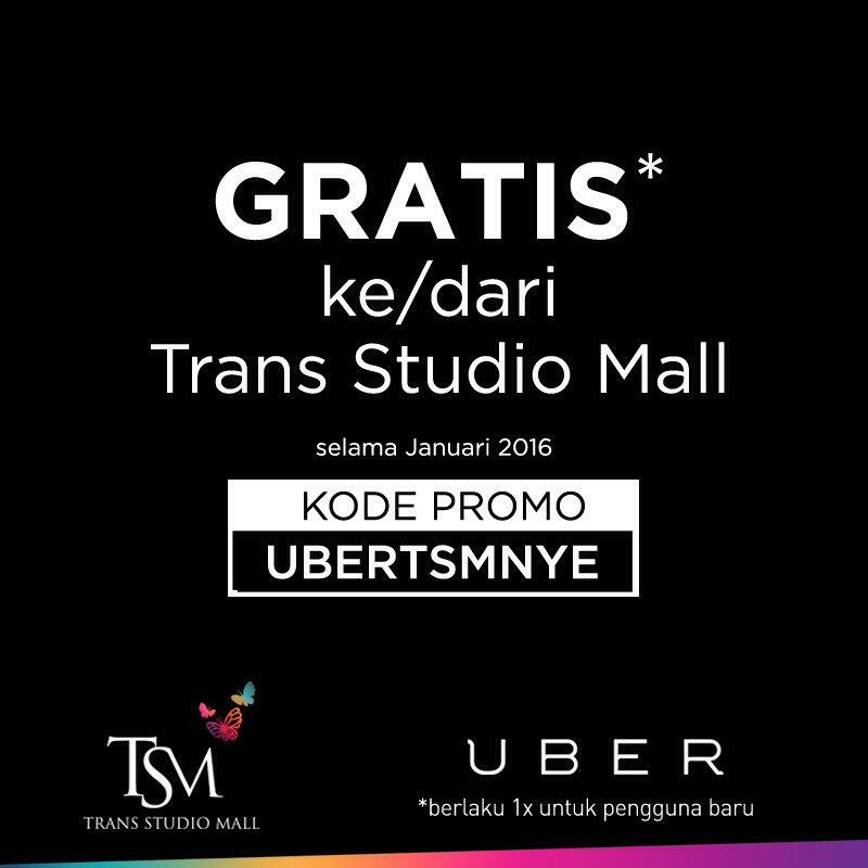 &#91;FREE RIDE&#93; Uber Bandung: Gratis ke Trans Studio Bandung dan Trans Studio Mall