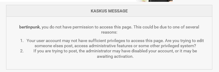 Kok Id kaskus saya auto banned padahal gak melakukan apa apa??? Admin please help 