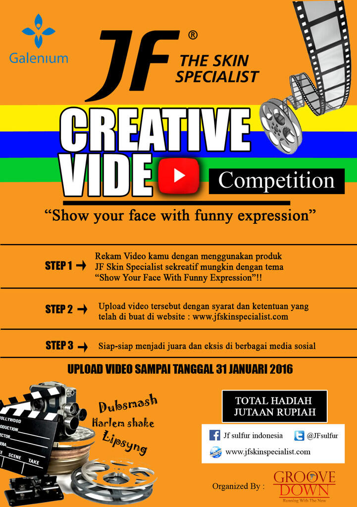 JF CREATIVE VIDEO COMPETITION | KOMPETISI VIDEO LUCU, HADIAH JUTAAN GAN.. 