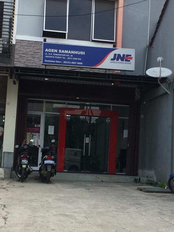 Payahnya layanan JNE Samanhudi Jakarta Pusat