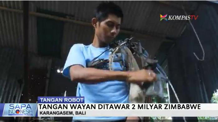 &quot;TANGAN ROBOT&quot; Wayan Sutawan Ditawar Dua Milyar