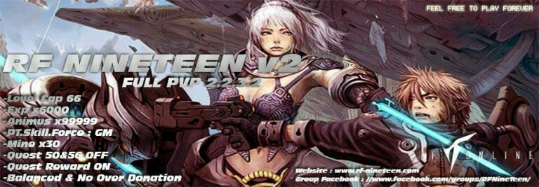 RF NINETEEN v2 2.2.3.2 FULL PVP