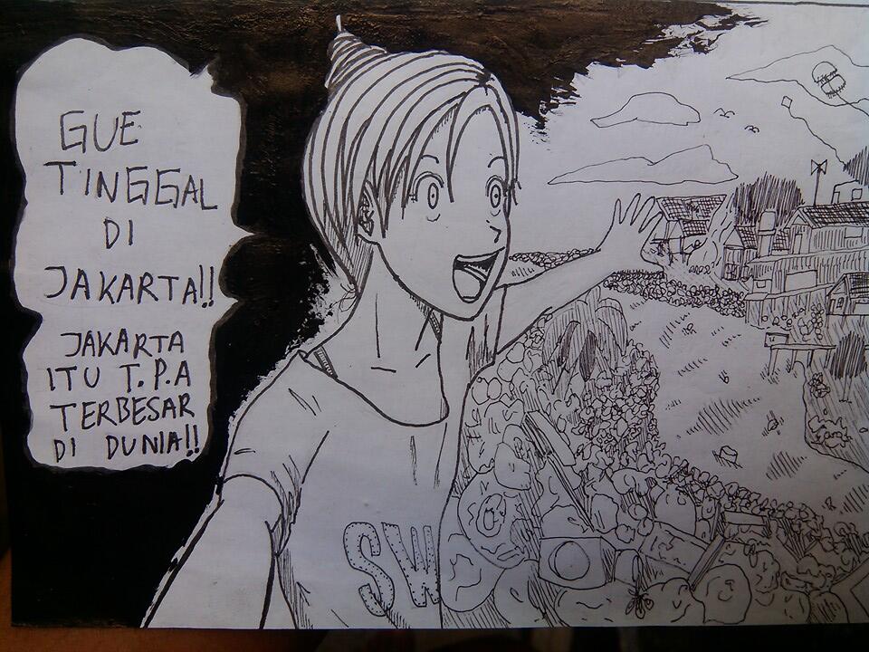 Baca komik buatan ane gan, judulnya, THE STUPID PEOPLE